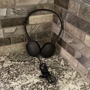 Black Over-Ear Headphones NWOT